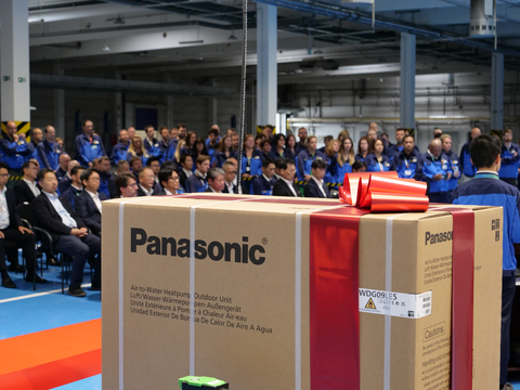 Panasonic baut die Wärmepumpenherstellung in Europa aus (Foto: Business Wire)
