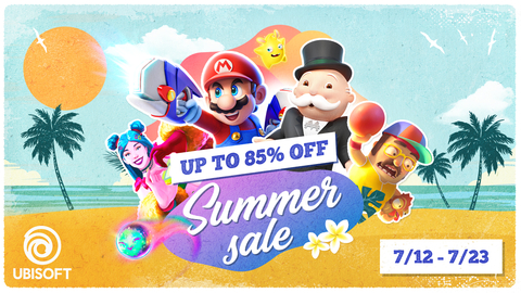 Make a splash this summer with incredible savings on select digital games from Ubisoft! (Graphic: Business Wire)