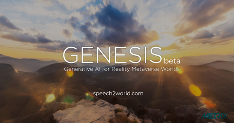 original The beta version of ‘Genesis,’ the company’s Metaverse World Generative AI system. (Graphic: Business Wire)
