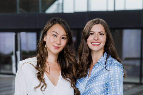 Vivi Cahyadi Himmel, CEO and co-founder (left) and Karolina Saviova, chief operating officer and co-founder. (Photo: Business Wire)