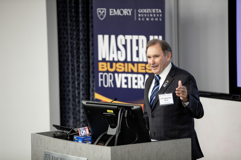 Emory University’s Goizueta Business School has announced its new Master in Business for Veterans, a fully accredited 11-month program designed for active-duty military, veterans, National Guard, and Reserve personnel. (Photo: Business Wire)