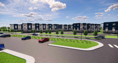 A rendering of the proposed Magnolia Residential Units (Photo: Business Wire)
