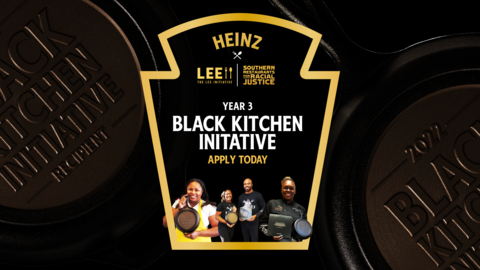For the third year, HEINZ® commits $1 million in grants through the Black Kitchen Initiative (Graphic: Business Wire)