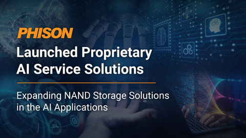 Phison Launched Proprietary AI Service Solutions
Expanding NAND Storages in the AI Applications (Image: Phison)