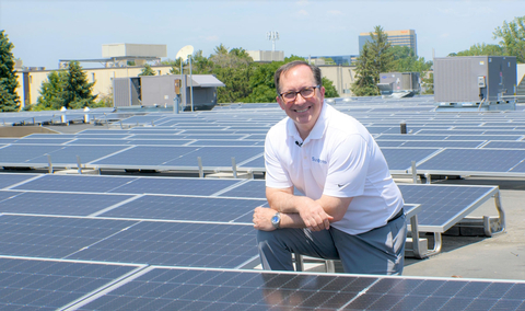 SunOpta takes sustainability to the next level with the installation of its own solar array expected to generate nearly two-thirds of its annual energy needs at its U.S. headquarters and innovation center. (Photo: Business Wire)