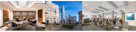 Empire State Realty Trust Announces Opening of New All-Hands Space at 1400 Broadway; Shares Plans for 7.4k Square Foot Rooftop at 1333 Broadway (Photo: Business Wire)