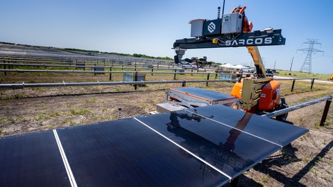 Sarcos and Blattner Company Sign Agreement for Development of Autonomous Robotic Solar Construction System (Photo: Business Wire)
