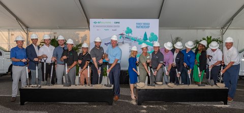 Miller Electric Company, in partnership with CBRE, broke ground Friday, July 14th on a new Electric Vehicle Innovation Design Center (EVIDC) in Jacksonville, FL. WB Engineering+Consultants, Schneider Electric, and Graybar are supporting partners in the facility. (Photo: Business Wire)