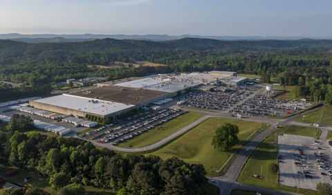 An aerial view of the Roper Corporation manufacturing facility in LaFayette, GA. (Photo: GE Appliances, a Haier company)