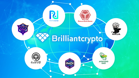 original Partnership with 7 Guild/DAO Organizations Globally (Graphic: Business Wire)