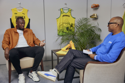 “Never Give Up”: Usain Bolt e Colin Jackson falam sobre seus recordes, a família PUMA e o futuro