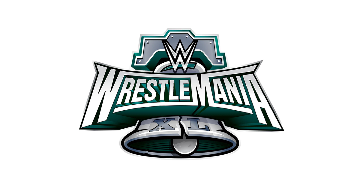 wwe wrestlemania logo custom