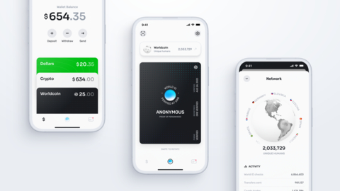 thumbnail Tools for Humanity's self-custodial World App. (Photo: Business Wire)