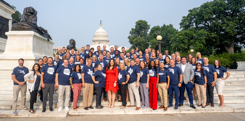 Over 100 independent mortgage brokers were in Washington D.C. to advocate for homebuyers nationwide. (Photo: Business Wire)