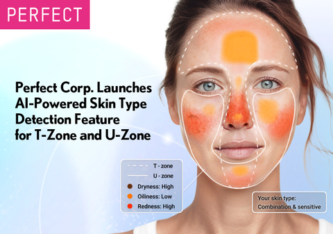 Perfect Corp. Debuts Groundbreaking Advancement in Skin Tech with AI Skin Type Detection (Photo: Business Wire)