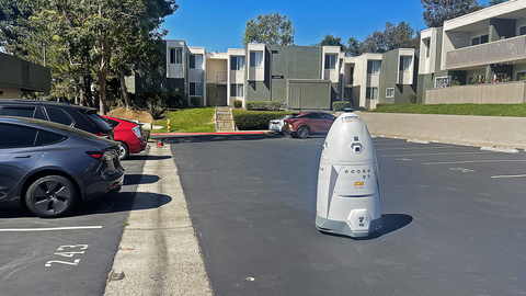 Knightscope Reseller Deploys Security Robot in San Diego Apartment Community (Photo: Business Wire)