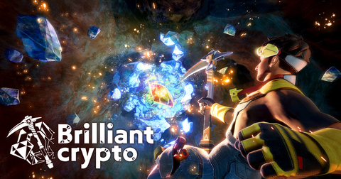 original New blockchain game "Brilliantcrypto" (Graphic: Business Wire)
