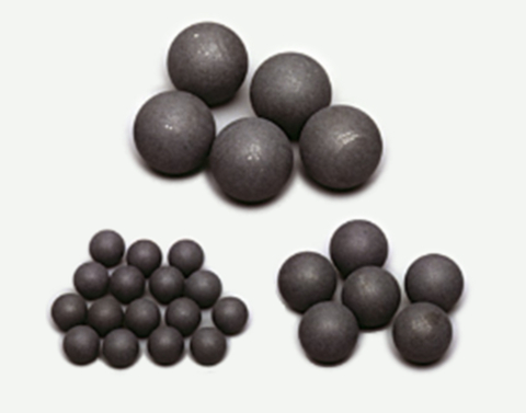 Toshiba Materials: Image of silicon nitride balls (Graphic: Business Wire)