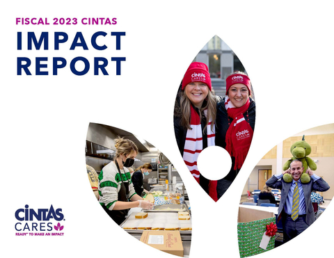 original Cintas Corporation has published its Fiscal Year 2023 Impact Report, which includes information and giving data about the company’s philanthropic initiatives that it supported during the last fiscal year through Cintas Cares. (Photo: Business Wire)