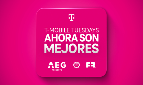 T-Mobile se une a AEG Presents y a Shell para nuevas y exclusivas ofertas de T-Mobile Tuesdays (Graphic: Business Wire)