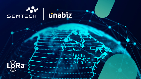Semtech and Unabiz collaborate to enable Sigfox 0G technology on Semtech’s LoRa Edge™ and the next generation LoRa Connect™ platforms. (Graphic: Business Wire)