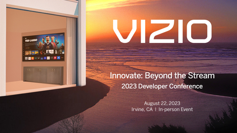 VIZIO Announces 2nd Annual Developer Conference: "Innovate: Beyond the Stream" (Graphic: Business Wire)