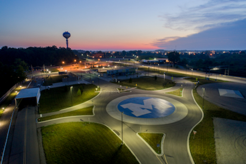 The Mcity Test Facility located at the University of Michigan in Ann Arbor (Photo: Business Wire)