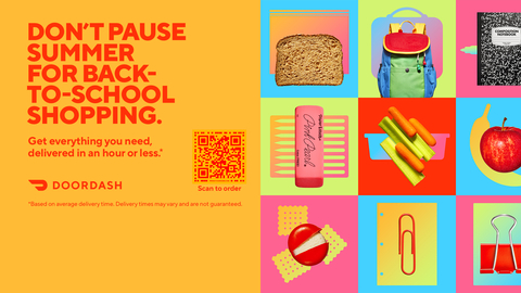 original DoorDash Back to School (Graphic: Business Wire)