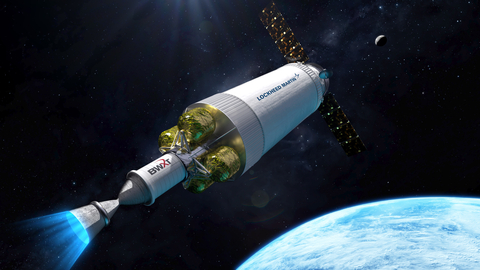 DARPA has selected BWXT and Lockheed Martin to produce a nuclear-powered spacecraft. Image courtesy Lockheed Martin. (Photo: Business Wire)