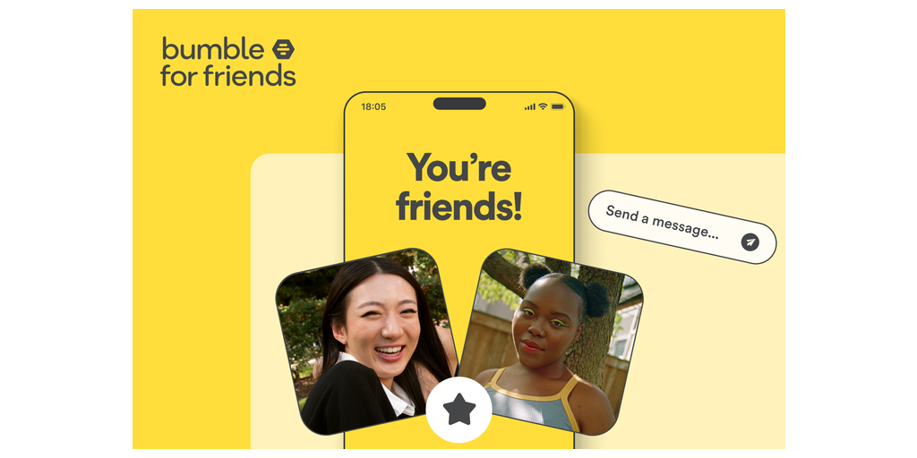 Find New Friends With Bumble For Friends App