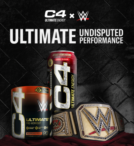 WWE® & C4® EXPAND PARTNERSHIP AND LAUNCH FIRST-EVER PRODUCT COLLABORATION (Photo: Business Wire)