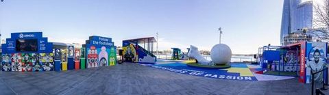 SDI Sports, a leading global sports marketing agency, is delighted to announce its involvement with CONMEBOL's highly-anticipated 2023 FIFA Women's World Cup™ fan exhibit, Footsteps of Passion. The activation, which is a tribute to women’s football in South America, debuted at Barangaroo Park in Sydney, Australia (Photo: Business Wire)