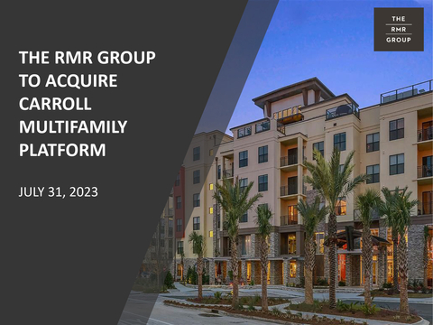 The RMR Group to Acquire CARROLL