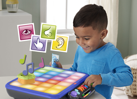 Fisher-Price® introduces all-new Sensory Bright™ line—featuring a range of products that offer visual, auditory, tactile, and olfactory experiences—that promotes inclusive, open-ended play for children 3 and older. (Photo: Business Wire)
