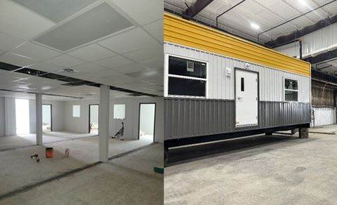 Safe & Green Modular Units (Photo: Business Wire)