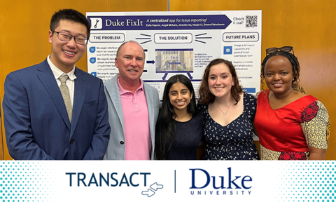 Transact Campus Sponsors Duke University Code+ Students to Enhance Campus Life for All (Photo: Business Wire)