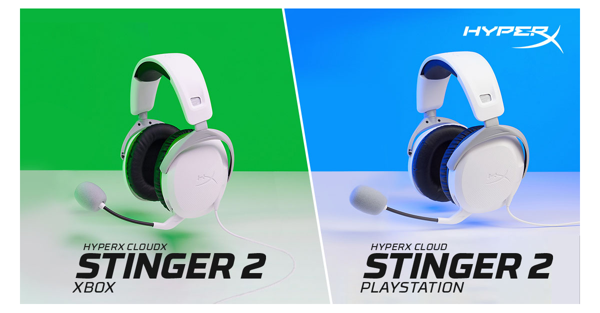 Headset Expands for 2 CloudX for with HyperX Wire 2 | Xbox Stinger Gaming Cloud Lineup Business Stinger and Console PlayStation