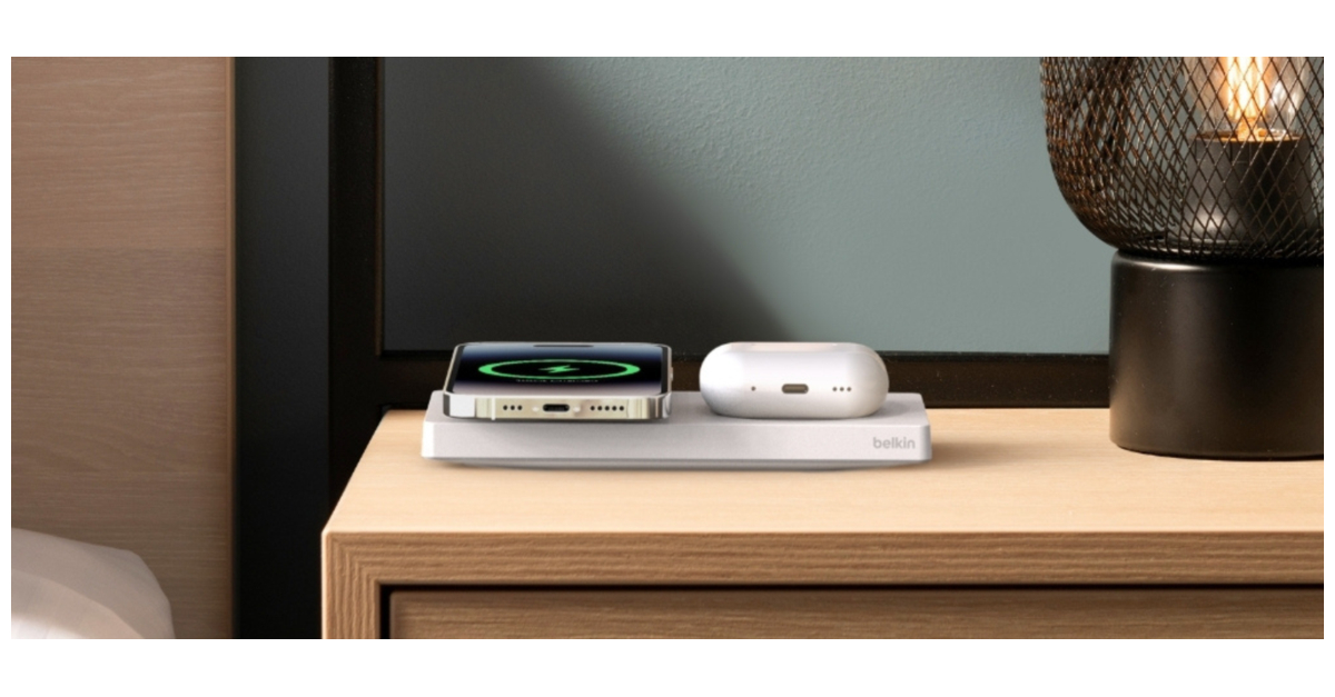 Belkin unveils BoostCharge Pro 2-in-1 Wireless Charging Dock with