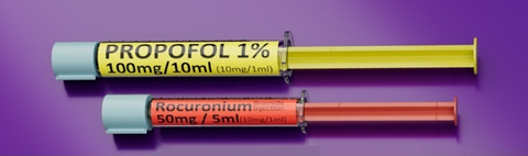 KinetiX Propofol & Rocuronium Bromide Injection RTA Syringes. (Photo: Business Wire)