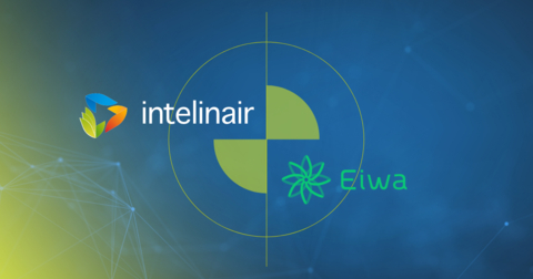 original Intelinair and Eiwa today announced that they have entered into a multi-year research collaboration and distribution agreement. (Graphic: Business Wire)