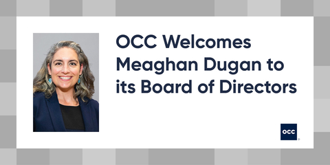 OCC Welcomes NYSE Executive Meaghan Dugan to its Board of Directors. (Photo: Business Wire)