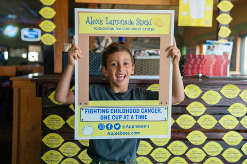 Applebee’s restaurants nationwide will become “Lemonade Stands” through September 17, 2023 to raise funds for pediatric cancer research in partnership with Alex's Lemonade Stand Foundation. (Photo: Business Wire)