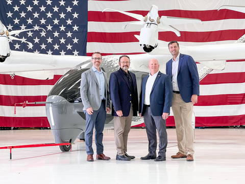 Representatives from the U.S. Marine Corps visit Archer to see Midnight, indicating growing interest in Archer's eVTOL Aircraft across the U.S. Military (Photo: Business Wire)