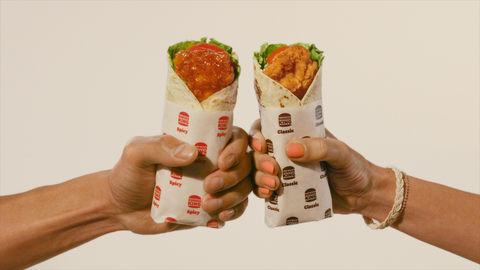 Available beginning August 14, the new BK® Royal Crispy Wraps are perfectly sized and make a delicious snack or addition to any Burger King meal. (Photo: Business Wire)