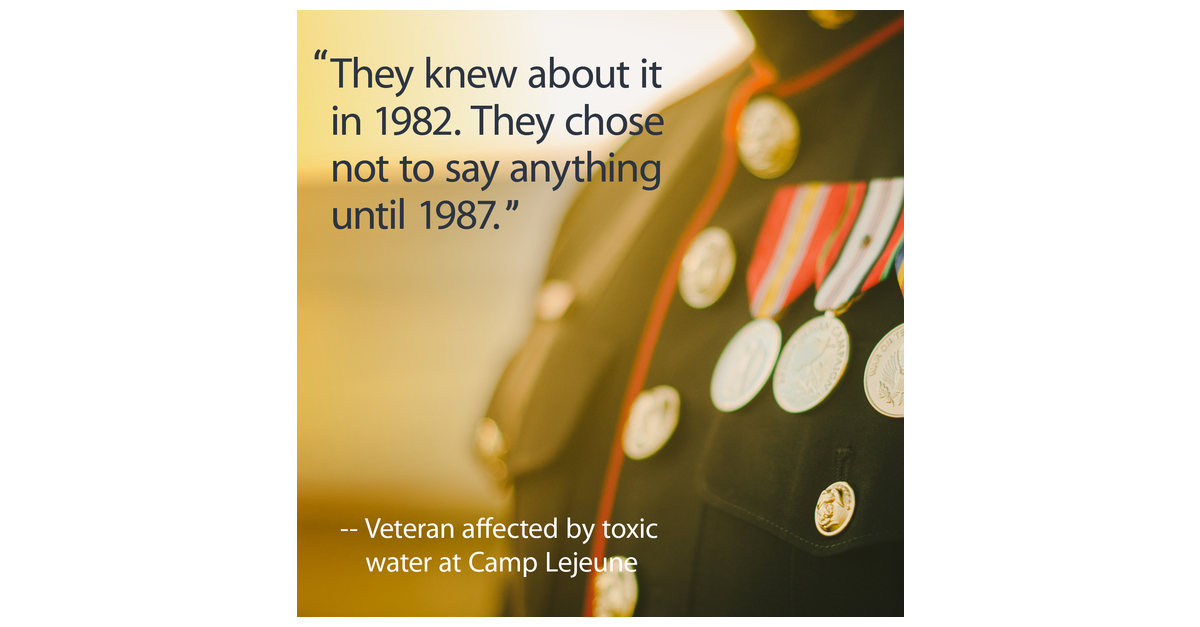 A Case for Justice Marks OneYear Anniversary of Camp Lejeune Justice