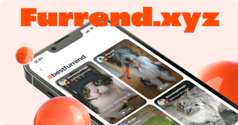 Furrend is the pawsome video-sharing app for you and your furrends. (Graphic: Business Wire)