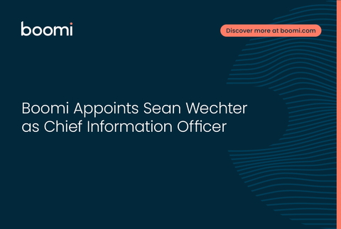 original Boomi Appoints Sean Wechter as Chief Information Officer (Graphic: Business Wire)