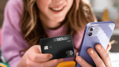 With the Greenlight Family Cash Card, teens can build credit before 18. (Photo: Business Wire)