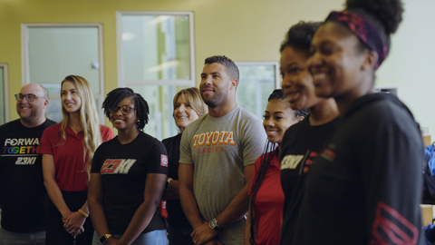 MoneyLion, Bubba Wallace, & 23XI Racing, unite with Boys & Girls Club to support kids for back-to-school (Photo: Business Wire)