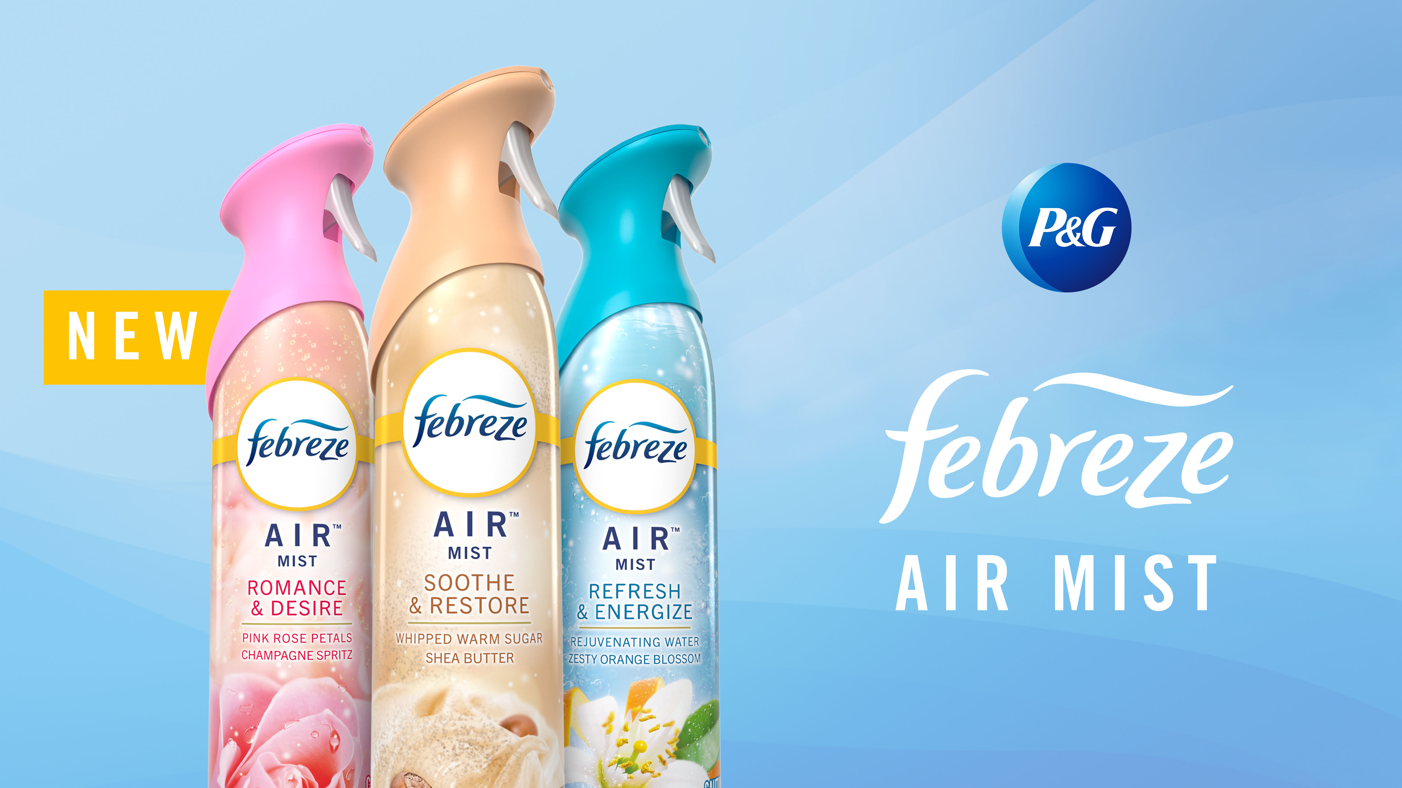 Febreze Introduces the NEW Mood Collection, Designed to Help Consumers Set  Moods at Home